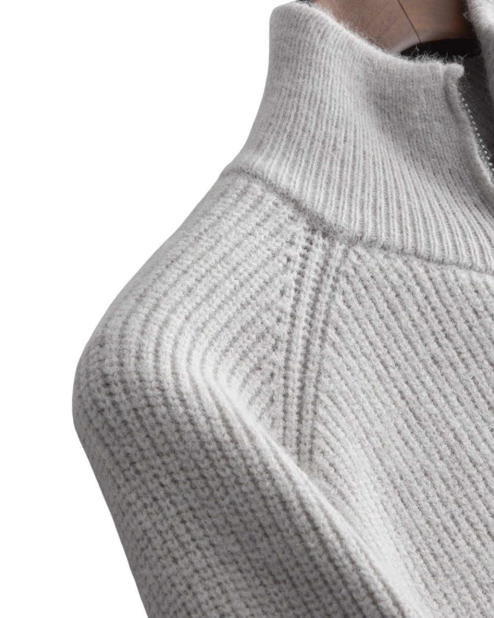 Cardigan Eloi™ | Zippé en laine mérinos