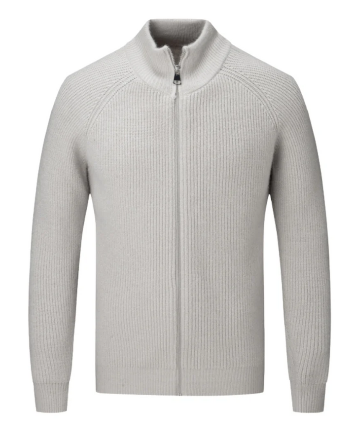 Cardigan Eloi™ | Zippé en laine mérinos