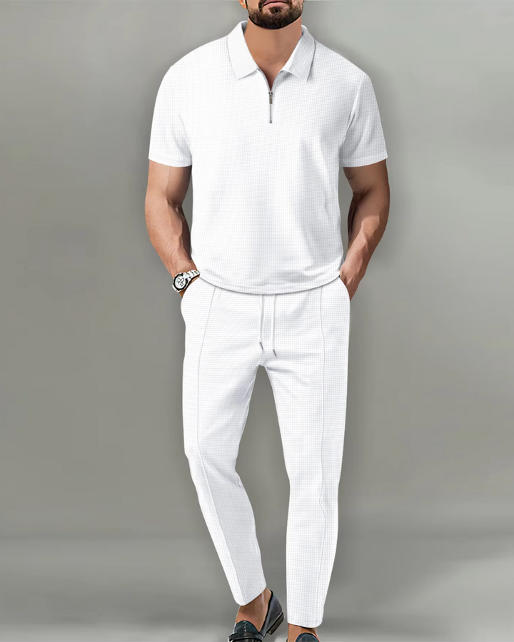 Le Classique™ | Polo 2 pièces zippé