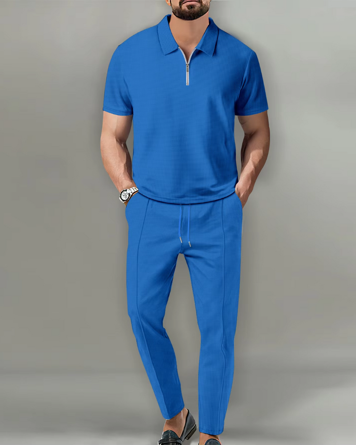 Le Classique™ | Polo 2 pièces zippé