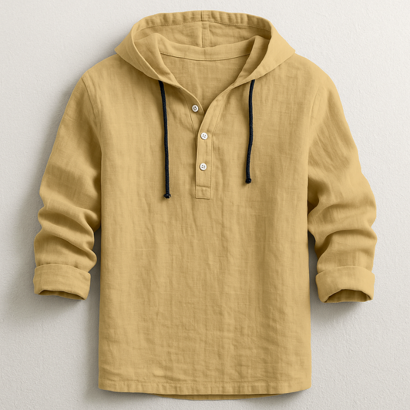 Hoodie Hudson™ | En coton-lin