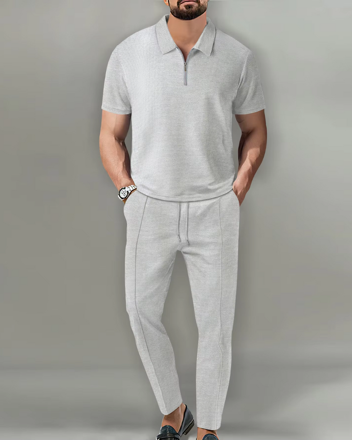 Le Classique™ | Polo 2 pièces zippé