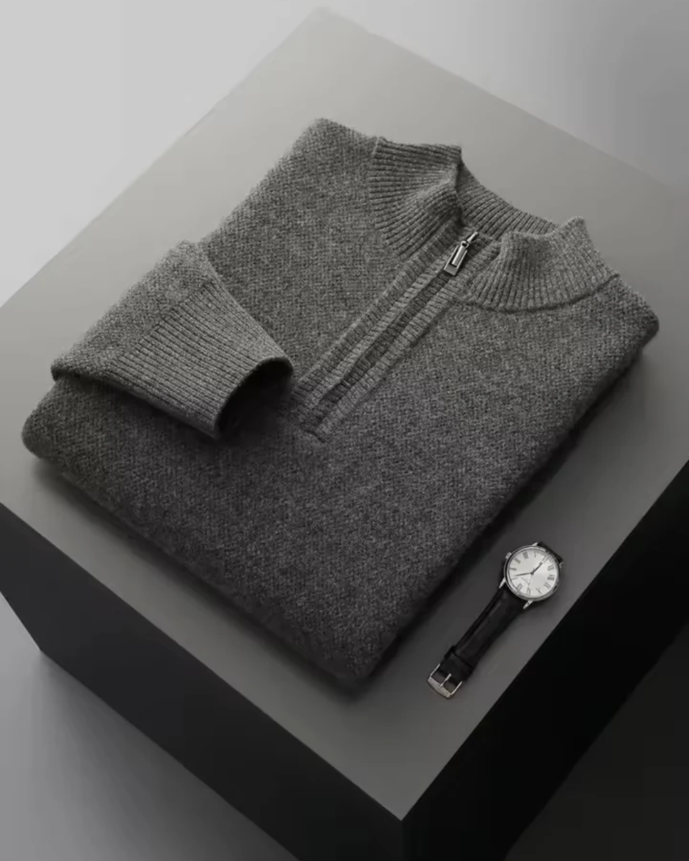 Taormina™ | Tracksuit zippé en laine mérinos