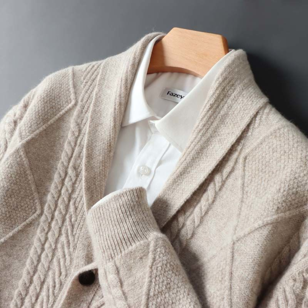 Cardigan Savoca™ | En laine mérinos