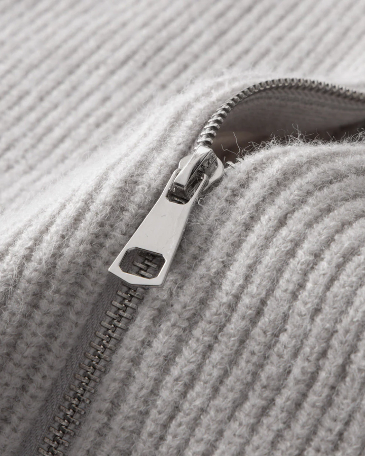 Cardigan Eloi™ | Zippé en laine mérinos