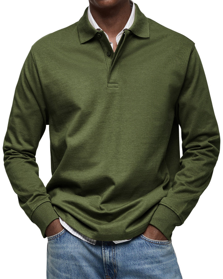 Pull Polo Lenoir™ | Casual à manches longues