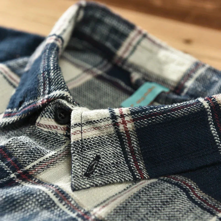 Oslo™ | Chemise à carreaux brossée