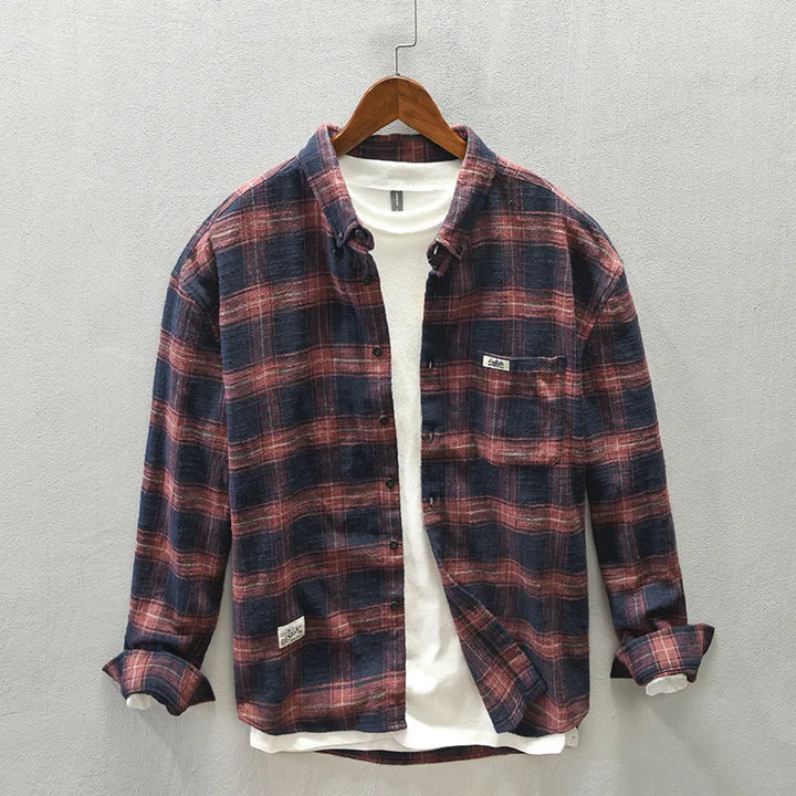 Oslo™ | Chemise à carreaux brossée