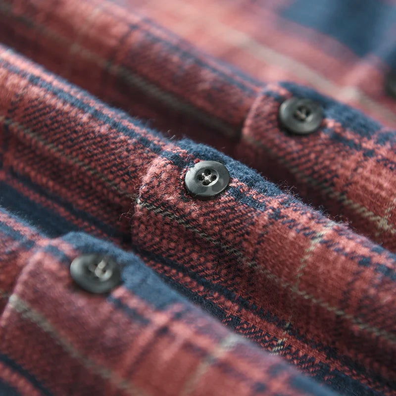 Oslo™ | Chemise à carreaux brossée