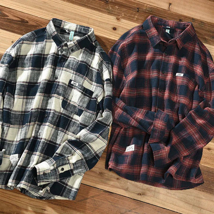 Oslo™ | Chemise à carreaux brossée